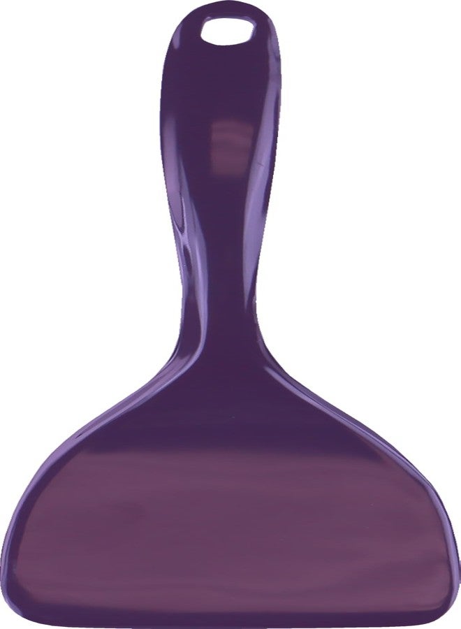 ريستون لويد ملعقة مسطحة، أداة تقليب للمقالي غير اللاصقة، مقاومة للحرارة، مصنوعة من مادة الميلامين الخالية من مادة BPA، بمقبض مريح، 11 بوصة، لون برقوقي - Image 1