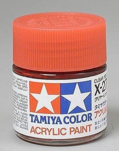 TAMIYA USA TAM81027 Acrylic X27 Gloss Clear Red - Image 5