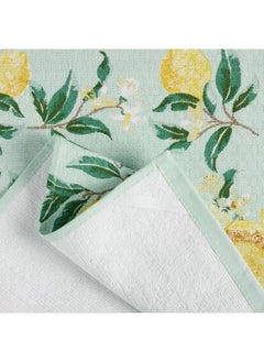 Martha stewart Dual Purpose Kitchen Towel 2Pack Set Lemon Whimsy 16"X28"  - Image 5