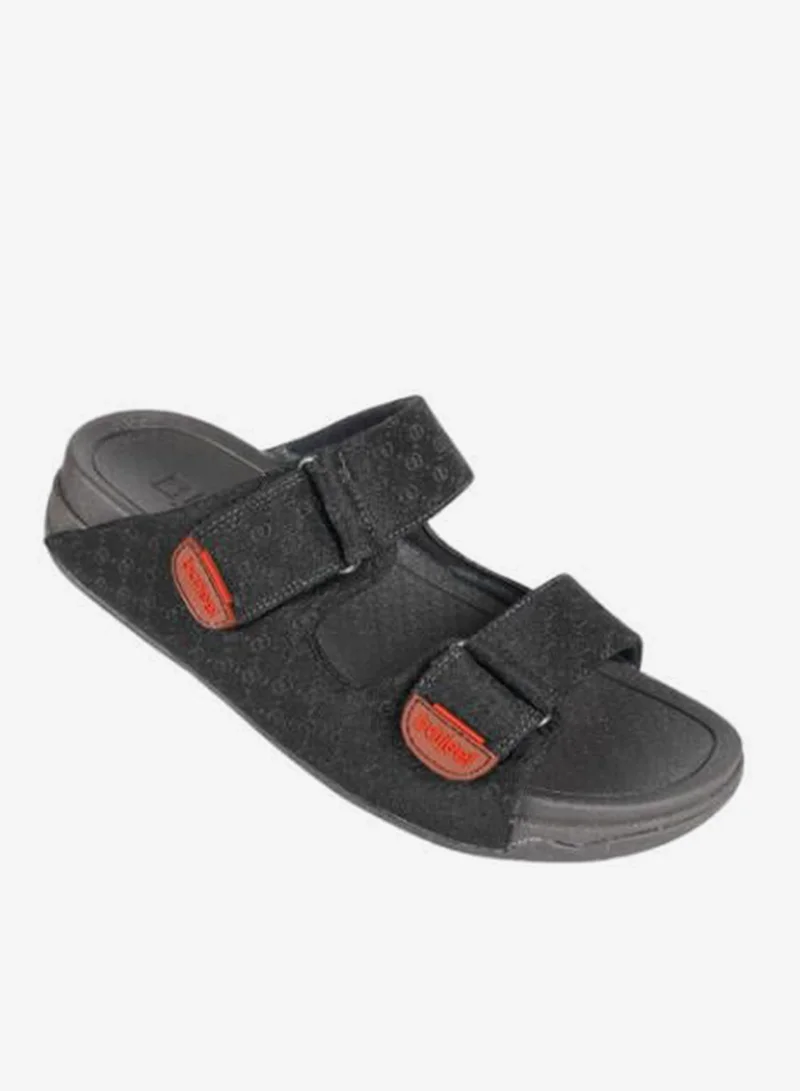 بارجيل أونو صنادل رجالي كاجوال برجيل أسود