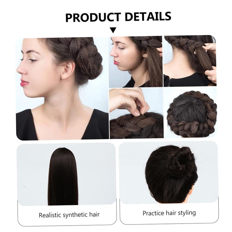 Trendy widespread design Head for Hair Styling Hair Braiding Practice Wig Head Stand for Cosmetology Students Diverse application fit Reinforced edge Wear resistant upgraded material Multi-purpose High precision lightweight material All condition fit Moisture proof Upgraded quality Budget global standard quality Most item matching trendy design Gulf climate fit Individual group scene compatible Hot & cold climate compatible Global flexible assemble picks Advanced compact design Consistent steady quality Diverse purchase options Easy store & transit build Fast & slow shipment compatible Flexible anti-break Light durable upgraded substance Carefully engineered build Temp fluctuation resistant crafted quality Remote area delivery - Image 2