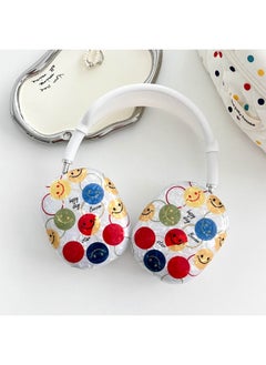 Generic For Apple AirPods Max Protective Cover For Apple Headset Apm Protective Shell Earmuffs-Color:Smiley Shell Pattern  - Image 1