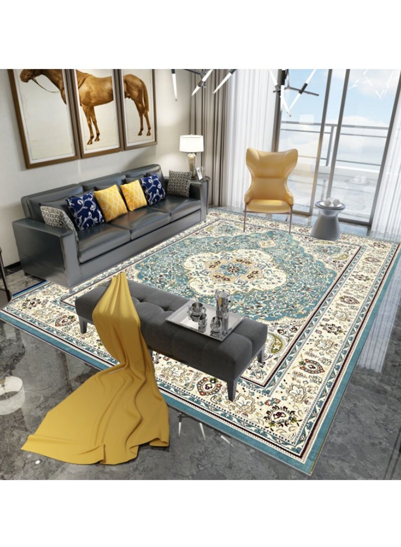 Sharpdo Area Rugs Modern Simple Short Pile Carpet Living Room Bedroom Rug Anti-slip Floor Carpet Home Decor 160 * 230CM - Image 2