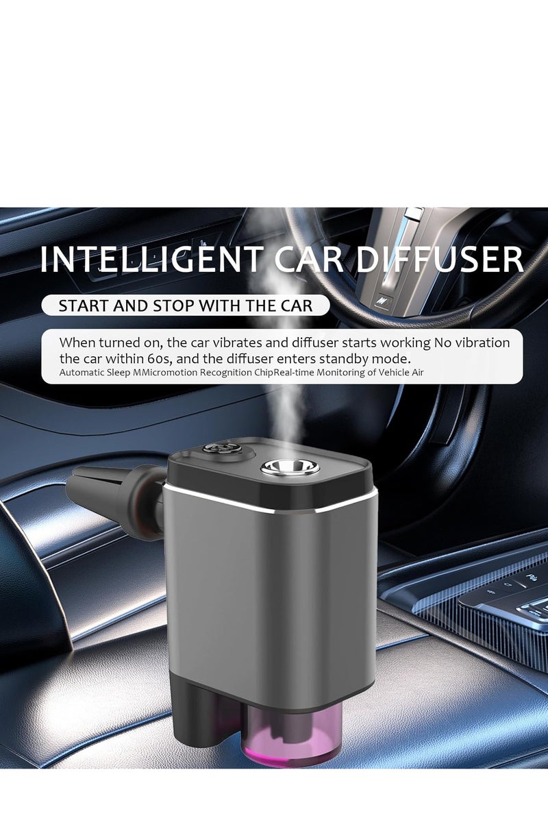 0TO1 TECH Car Diffuser Air Freshener Smart Car Air Freshener 3 Modes Adjustable Vent Smell Rechargeable Intelligent with 3 Aroma - Image 3