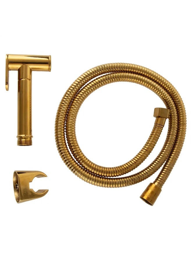 Bold Hunter Brass Shattaf Set Hunter Gold Hand Spray - Image 3