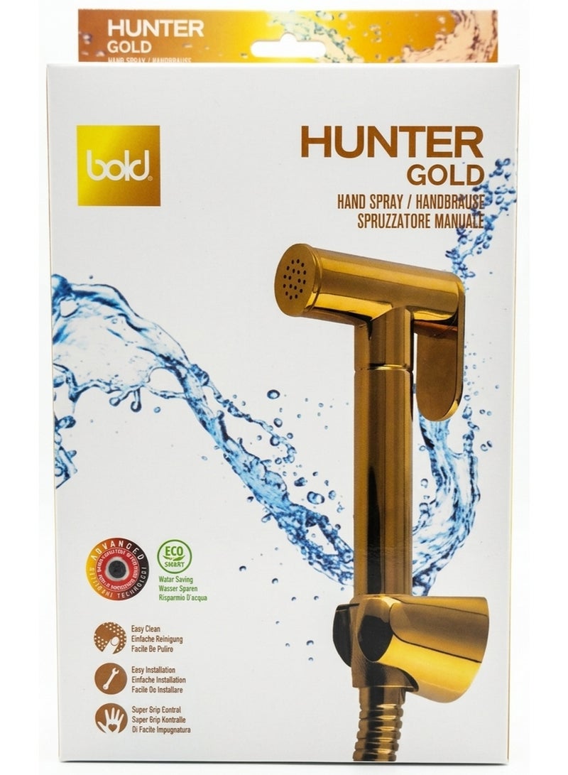 Bold Hunter Brass Shattaf Set Hunter Gold Hand Spray - Image 1