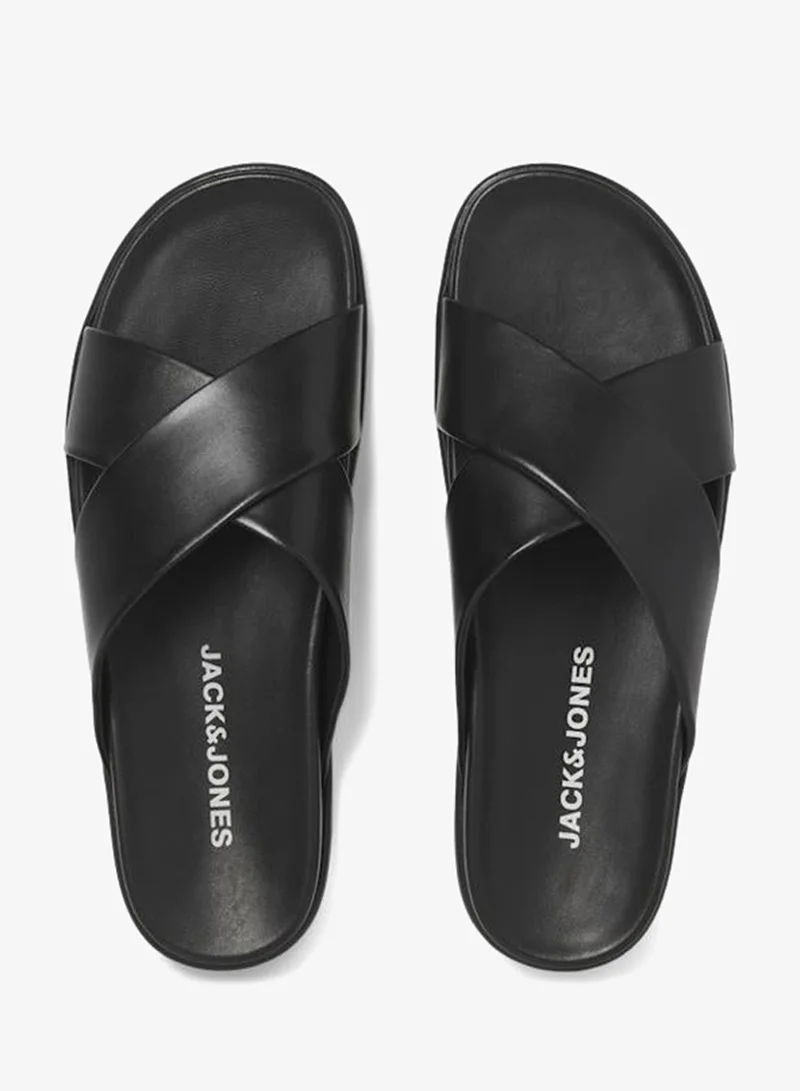 JACK & JONES Black Casual Sandals for Men | Best Price UAE