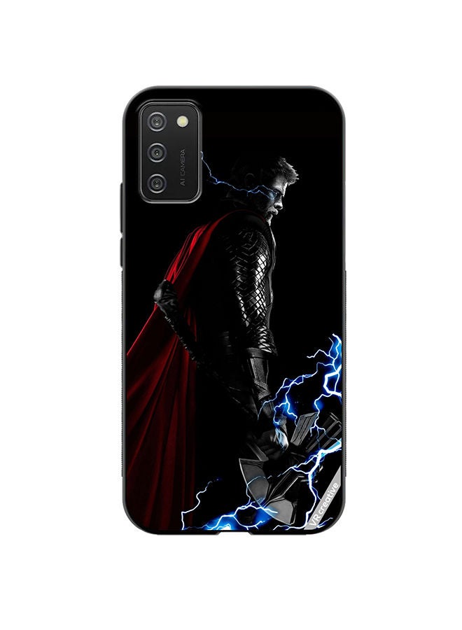 VR CREATIVE Protective Case Cover For Samsung Galaxy A02s Thor Design Multicolour - Image 1