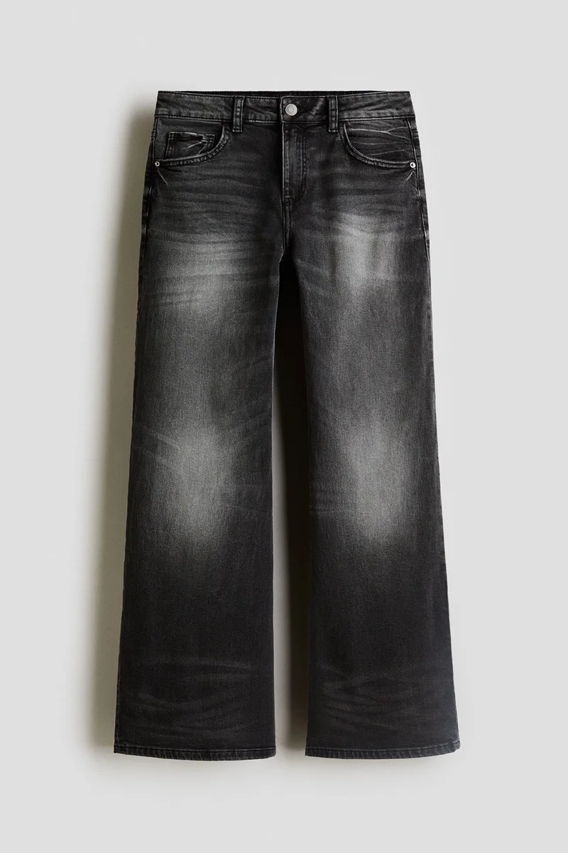 H&M Baggy Fit Bootcut Leg Jeans