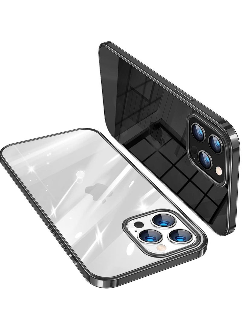 MUNTAQI iPhone 12 Pro Max Case Slim Thin Flexible Silicone Shockproof TPU Cover Protective Phone Case - Image 1