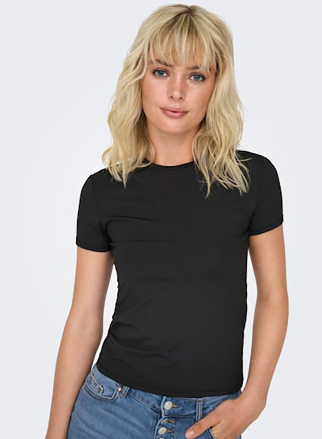 ONLY Women Short Sleeve O-Neck Top - Image 2