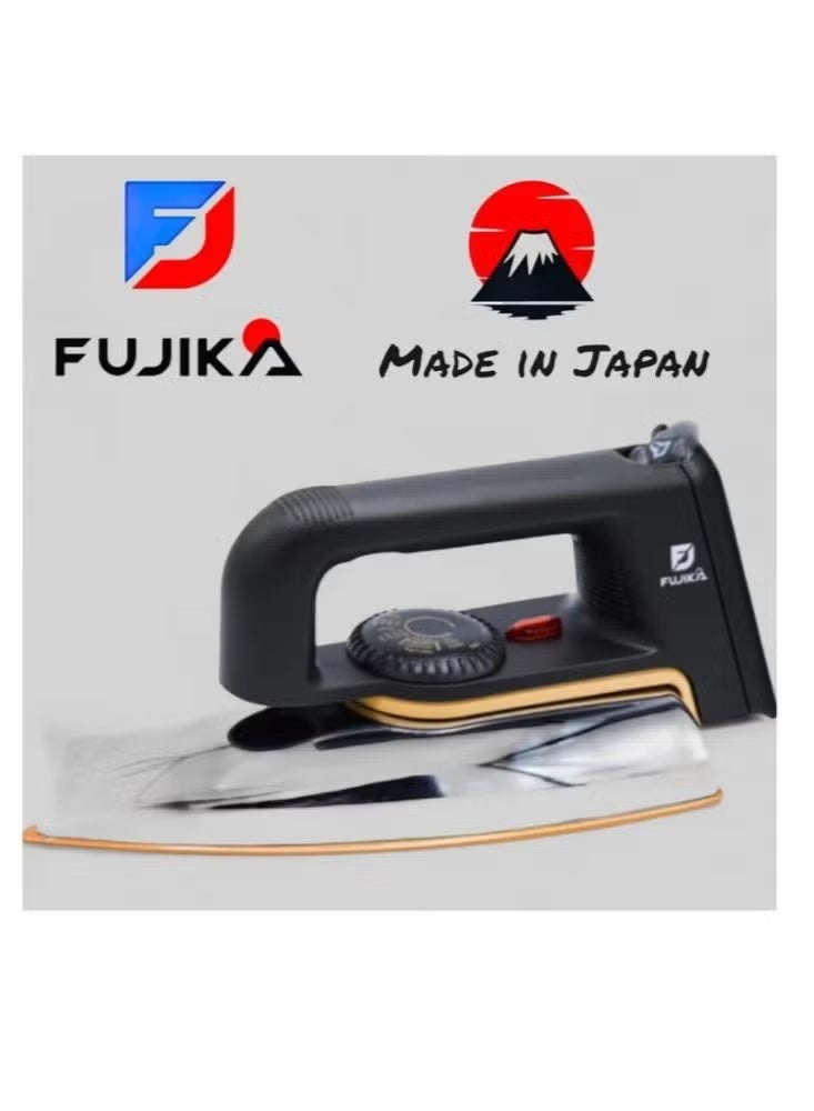FUJIKA Dry Handheld Iron - 1200 Watts - Black - Made in Japan - UI-DL21SKSY(B) - Image 3
