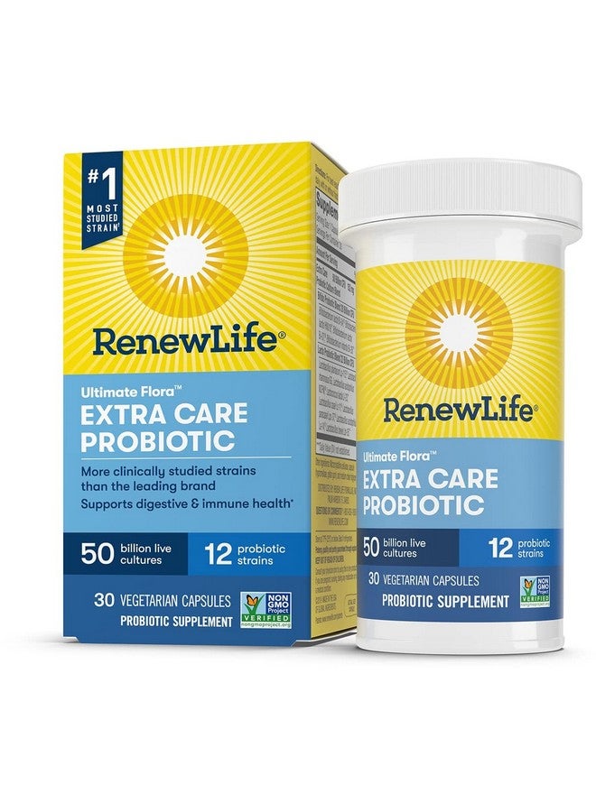 Renew Life فلورا النهائية رعاية إضافية بروبيوتيك 50 مليار 30 حبة - Image 2