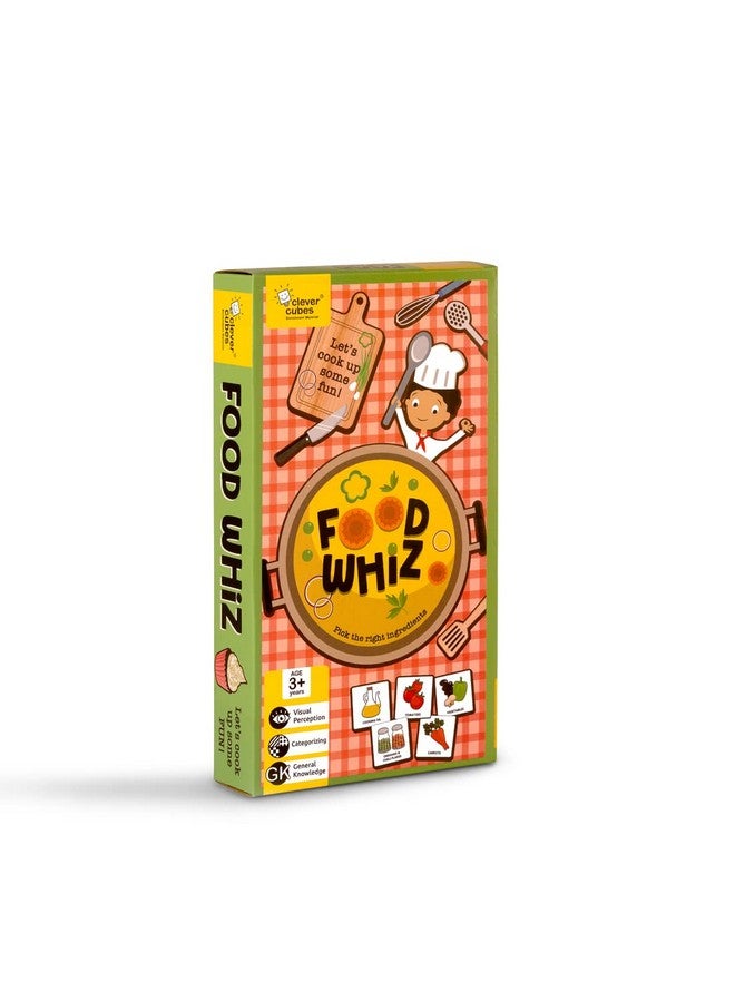 Clever Cubes Food Whiz, Activity Games, Fun Learning Games for Kids, Perfect for Gifts, Multicolour - Image 2