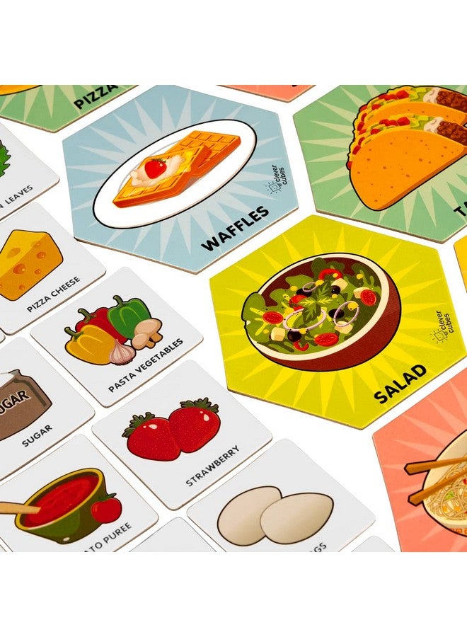 Clever Cubes Food Whiz, Activity Games, Fun Learning Games for Kids, Perfect for Gifts, Multicolour - Image 4