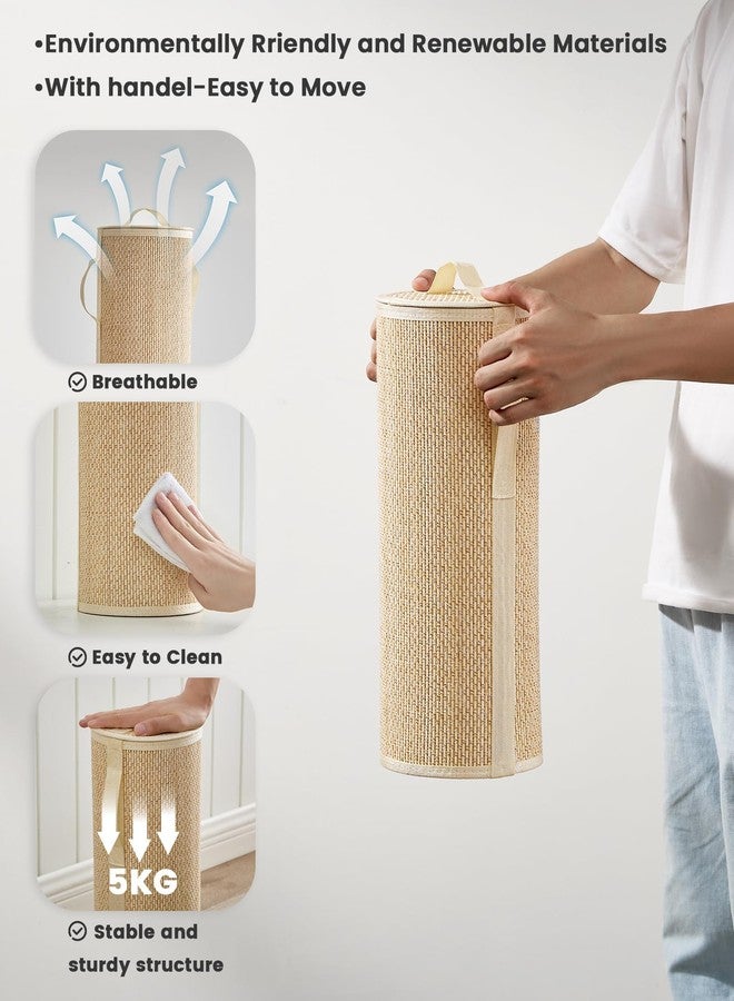 WAOHANAZ Toilet Paper Basket BTB005SN-1 Natural - Image 4