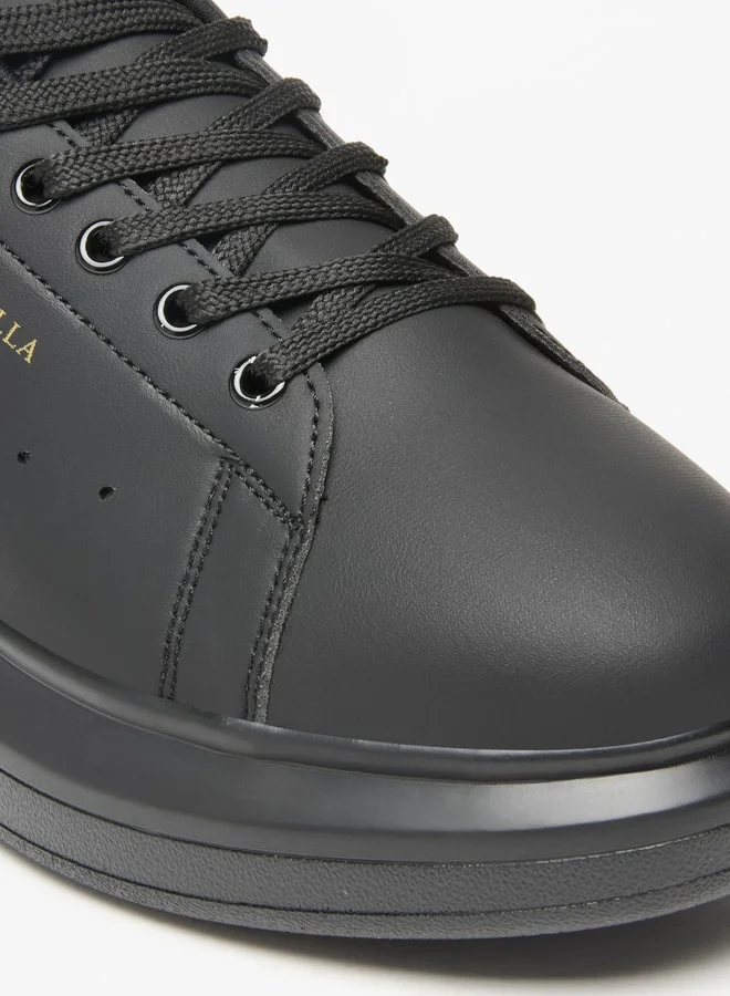 Flora Bella By Shoexpress Women's Solid Lace-Up Sneakers