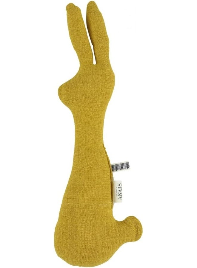 Trixie Rattle Rabbit - Bliss Mustard - Image 1