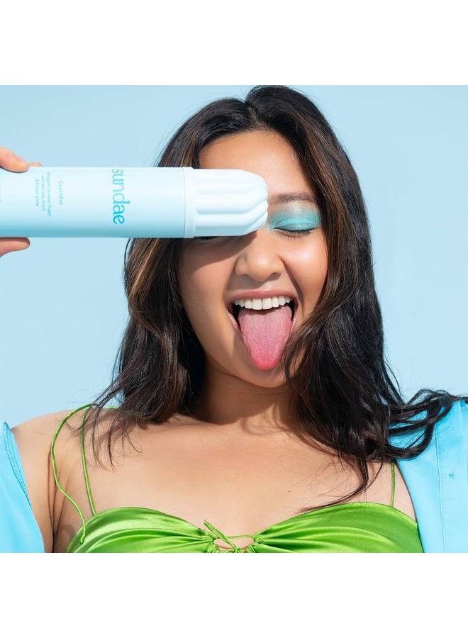 Sundae غسول الجسم الرغوي المنعش بنكهة النعناع 8.9 أونصة سائلة، 265 مل - Image 2