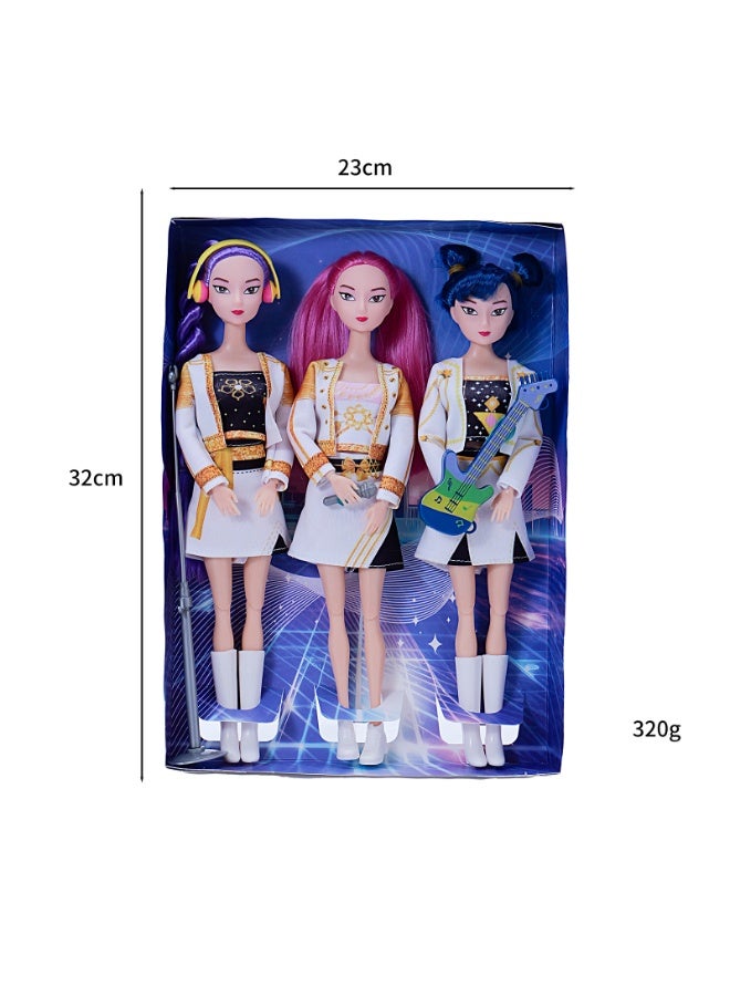 K Pop Girls Demon Hunters Singer Zoey Rumi Mira Dolls