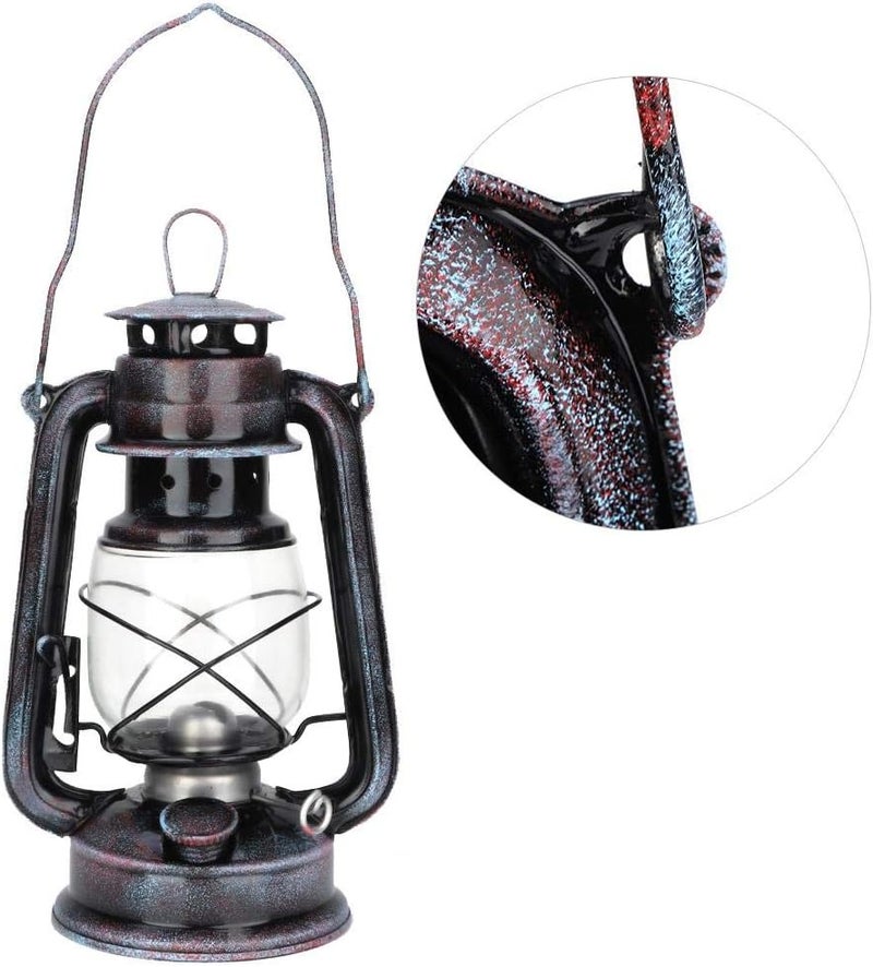 klarako Hurricane Lantern Oil Hurricane Camping Lantern 24cm Classic Kerosene Lamp Oil Lamp Outdoor Camping Lights Kerosene Citronella - Image 4