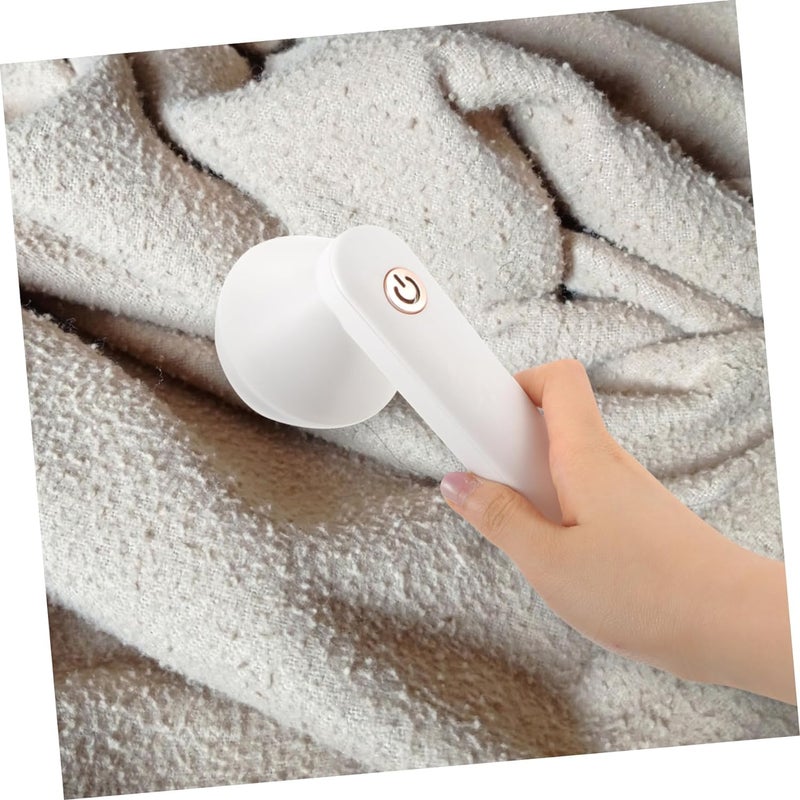 SILENCIO Fabric Shaver 6 Blades Electric Lint Roller USB Rechargeable Fabric Defuzzer Reusable Cordless Sweater Shaver can be Used Anywhere Bobbling Roller for Clothes - Image 3