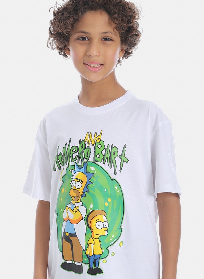 Coup Boy Printed Cotton Short Sleeves T-Shirt - Image 2