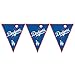 Amscan Los Angeles Dodgers MLB Black Orange Plastic Pennant Banner 12 Pack Of 1 Perfect For Game Day Baseball Fans - Image 2