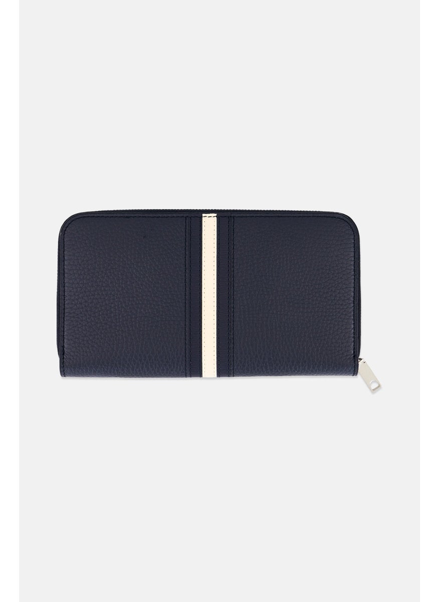 BALLY Men Brand Logo Wallet, Midnight Blue  - Image 2