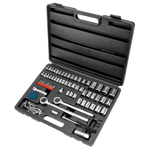 Performance Tool W1183 SAE/Metric 85-Piece Socket (1/4-Inch, 3/8-Inch & 1/2-Inch Drive) & Bet Set - Image 1