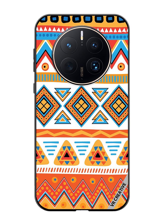 VR CREATIVE Protective Case Cover For Huawei Mate 50 Pro Mandala Design Multicolour - Image 1