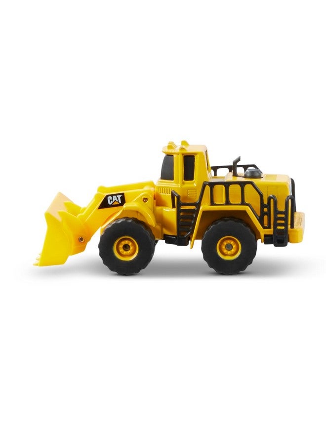 CAT Construction Toys, Die Cast Metal 3 Pack Vehicles - Steam Roller/Excavator/Front Loader for Ages 3+ - Image 2