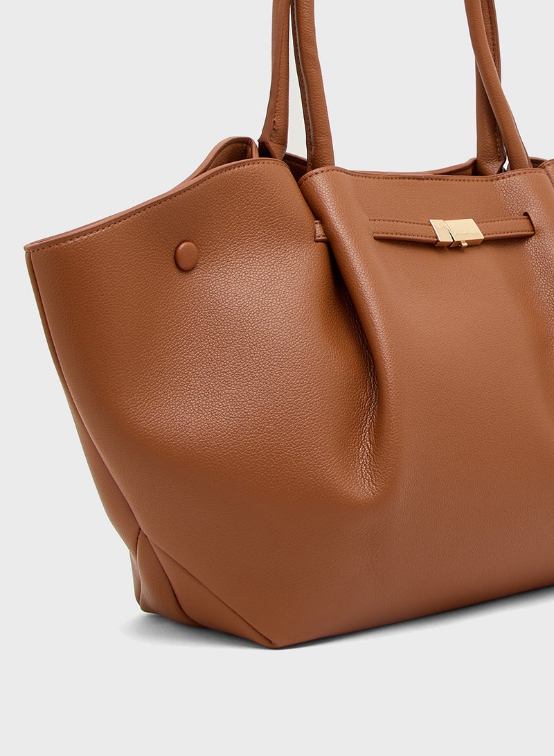 ELLA Scrunched Shoulder Bag - Image 4