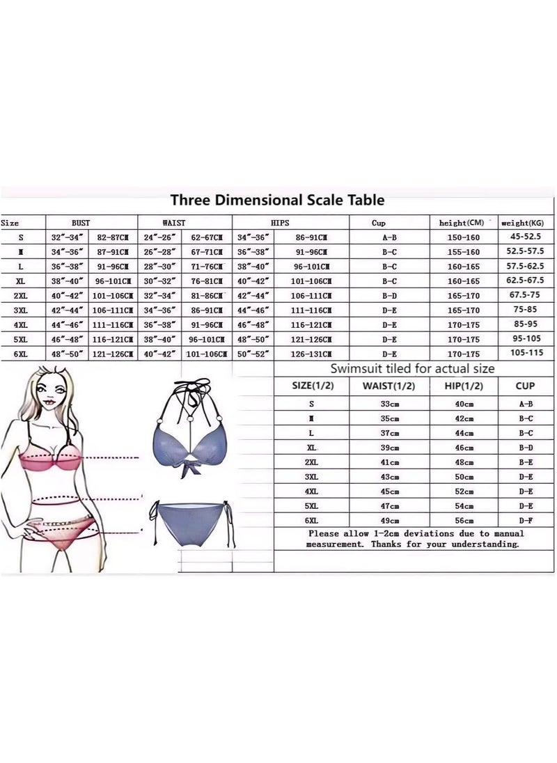 Generic - Women's Quick Drying Split Style High Waisted Conservative Swimsuit - Image 1