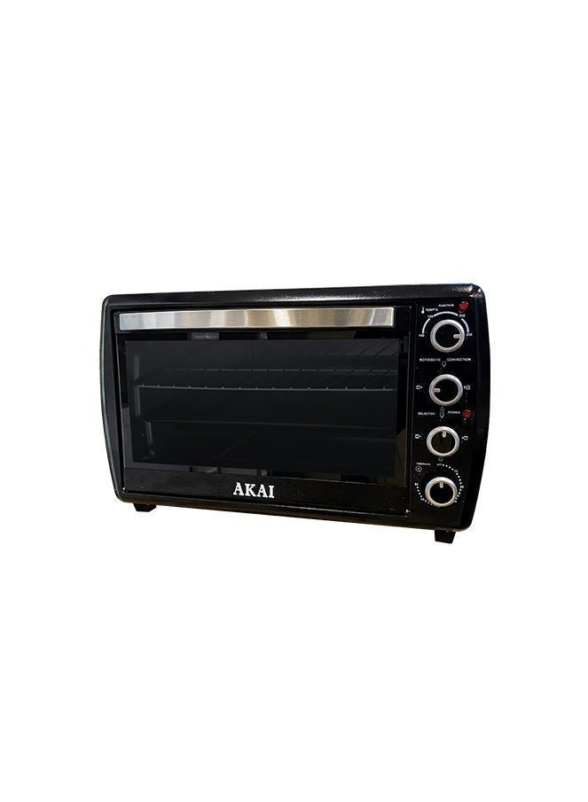 AKAI Electric Oven With Grill And Fan 55 L 2200 W ak-of55l Multicolour - Image 2