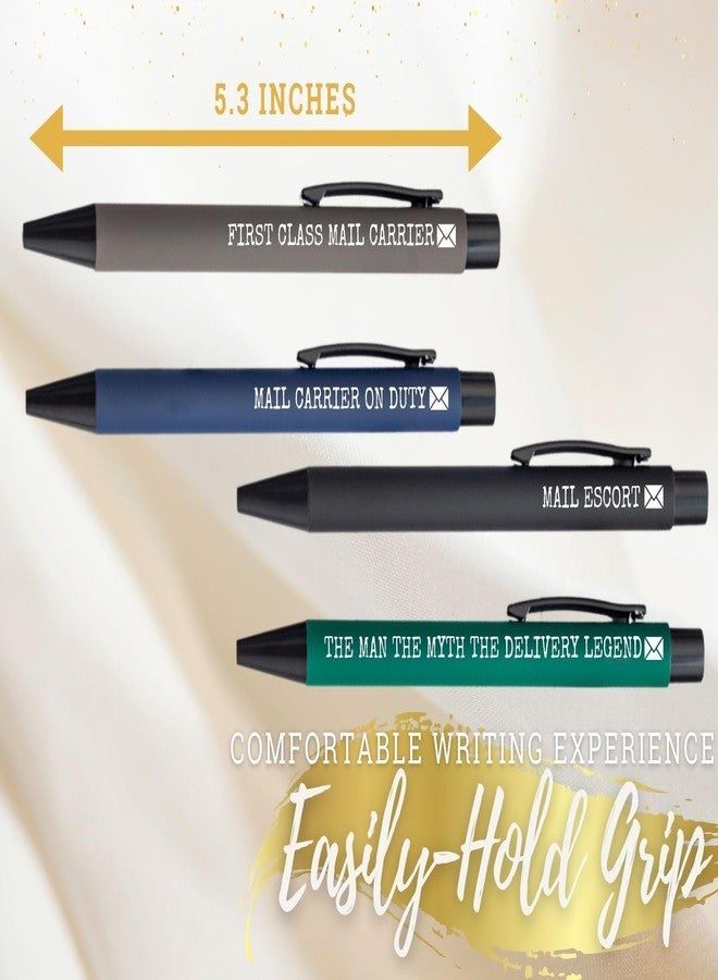 InnoBeta Mail Carrier Gifts, Ballpoint Pen Set of 4, Gift Ideas for Mail Carrier, Postal Worker, Mailman - Image 5