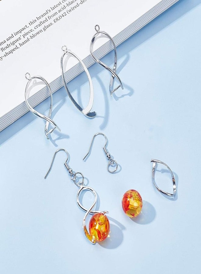 CHGCRAFT 20Pcs 5 Styles Brass Pinch Bails Ice Pick Pinch Clip Clasp Filigree Rack Plating Jewelry Clasps for Jewelry Necklace Bracelet Making DIY Crafts - Image 5