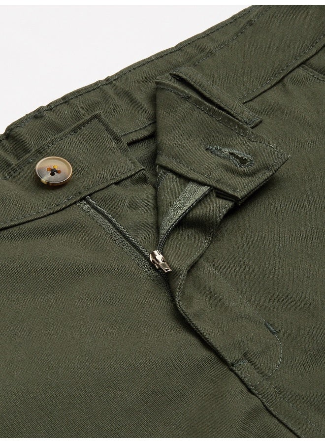 هوبرهولمي بنطلون كارغو مريح وعملي - أخضر فاتح - Image 3