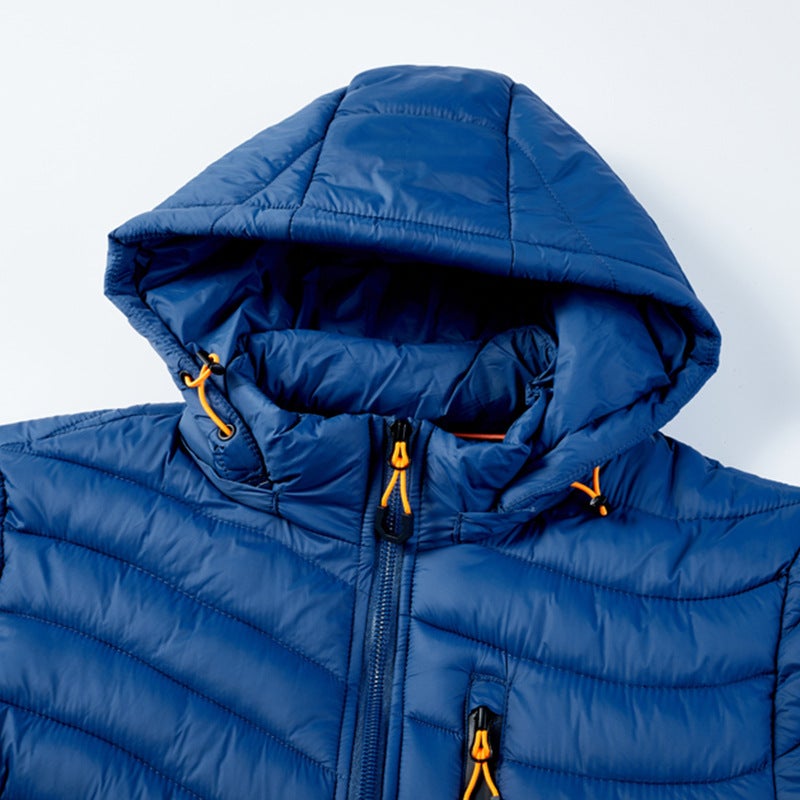 E-Commerce Cotton-Padded Coat Men'S Hooded Detachable Hat Cotton-Padded Coat Cotton-Padded Coat Men'S Sale - Image 5