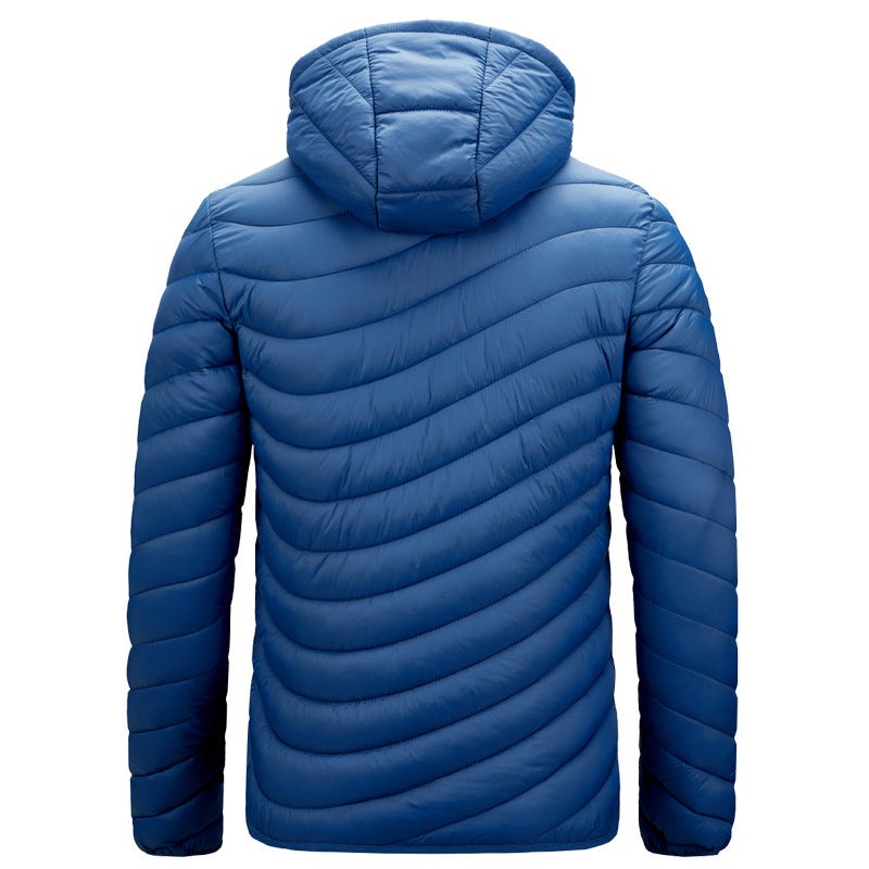 E-Commerce Cotton-Padded Coat Men'S Hooded Detachable Hat Cotton-Padded Coat Cotton-Padded Coat Men'S Sale - Image 4