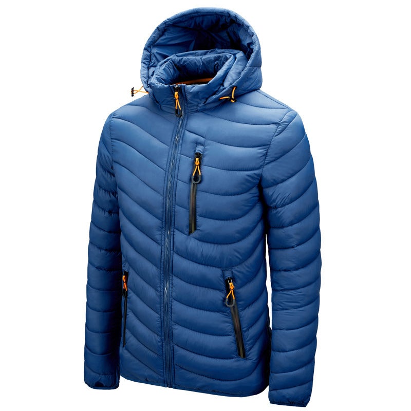 E-Commerce Cotton-Padded Coat Men'S Hooded Detachable Hat Cotton-Padded Coat Cotton-Padded Coat Men'S Sale - Image 3