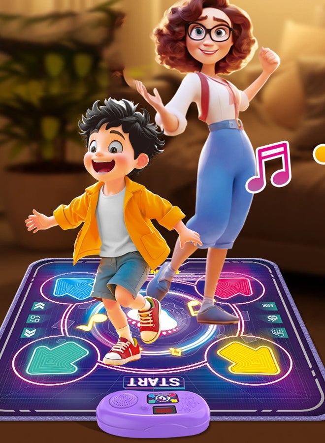 Interactive Dance Mat Toy for Kids & Adults – Fun Dance Game with Patterns - Image 2