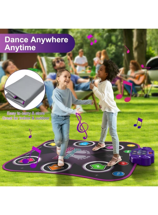 Interactive Dance Mat Toy for Kids & Adults – Fun Dance Game with Patterns - Image 5