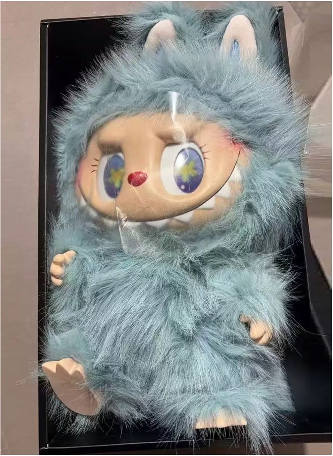 38cm THE MONSTERS Labubu Plush Toys Doll Cherub Zimomo Version for Kids Adults Boy Girls Soft Plush Birthday Gifts for Children  - Image 2