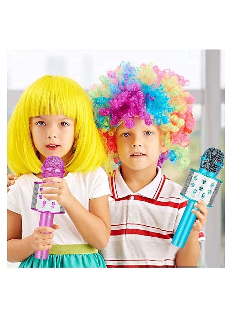 Toys for 3 16 Years Old Girls Gifts,Karaoke Microphone for Kids Age 4 12,Best Fun Birthday Gifts for 5 6 7 8 9 10 11 Years Teens Girl Boys, Purple  - Image 5