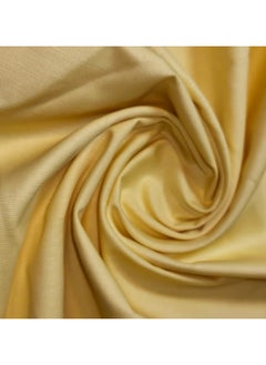 JewelOnPalette 100% Pure Linen Fabric, 58" Wide Linen Material for Cut by The Yard for Dress, Blouse, Shirt, Craft and Embroidery - Light Mango  - Image 1