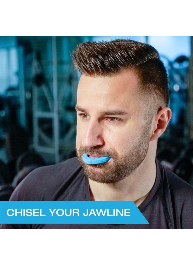 Tilcare Jawline Exerciser by Tilcare - Jaw Exerciser for Men and Women that helps to workout your Jaw, Neck and tone your face with exercise - Face Slimmer that will chisel your Jawline - Beginner Level 40lb  - Image 2