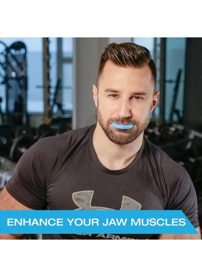 Tilcare Jawline Exerciser by Tilcare - Jaw Exerciser for Men and Women that helps to workout your Jaw, Neck and tone your face with exercise - Face Slimmer that will chisel your Jawline - Beginner Level 40lb  - Image 4