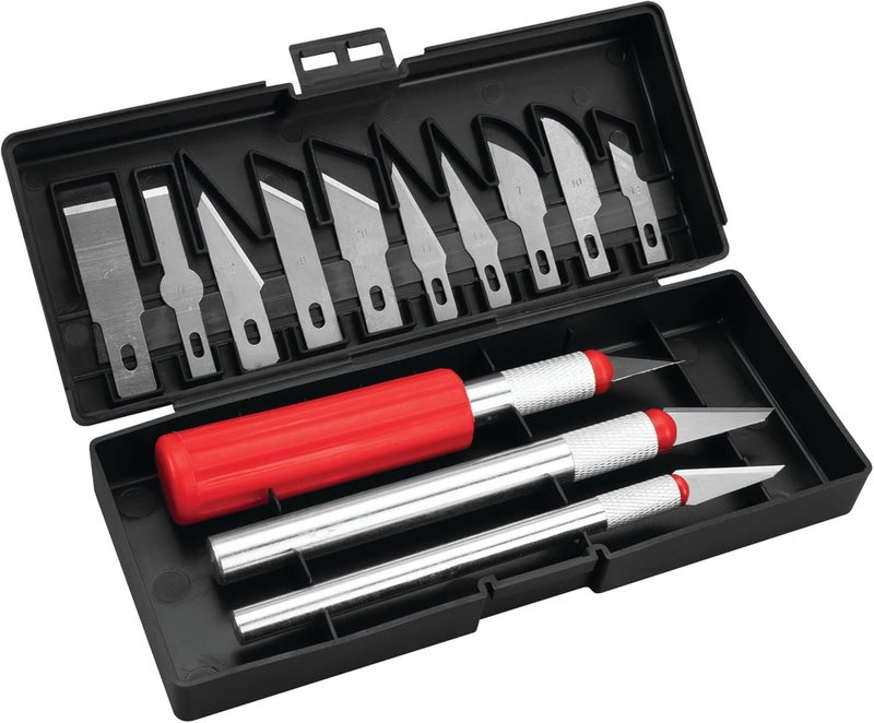 Performance Tool 1440 Versatile Set of Blades for Multiple Uses - Includes Convenient Plastic Storage Case for Easy Organization and Access - Image 1