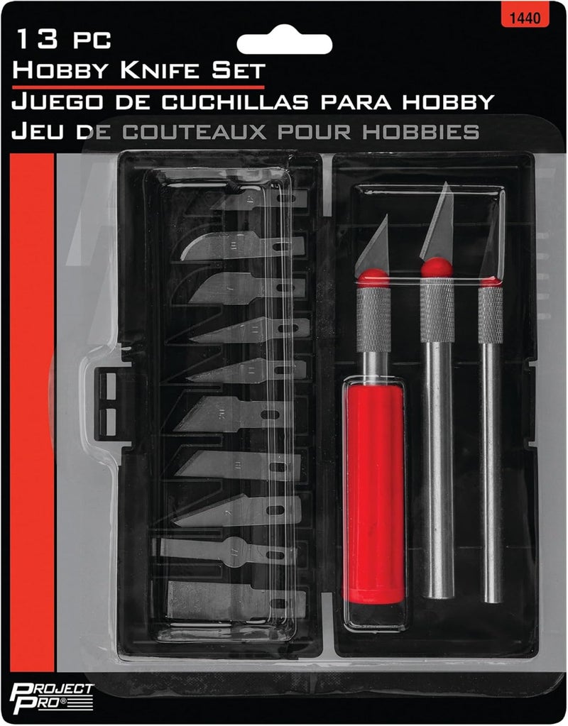 Performance Tool 1440 Versatile Set of Blades for Multiple Uses - Includes Convenient Plastic Storage Case for Easy Organization and Access - Image 2